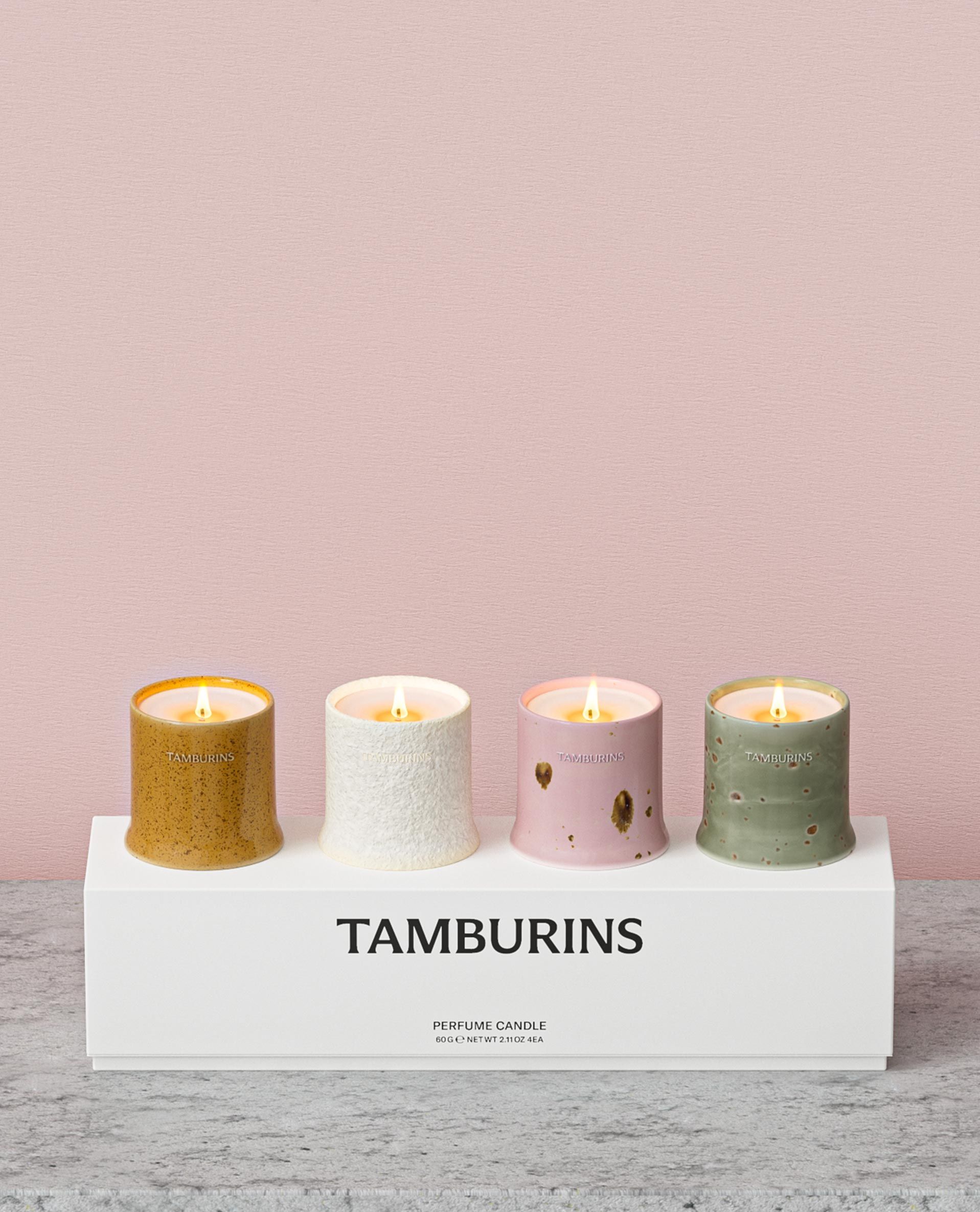 パフュームキャンドル セット - 60g*4 | TAMBURINS