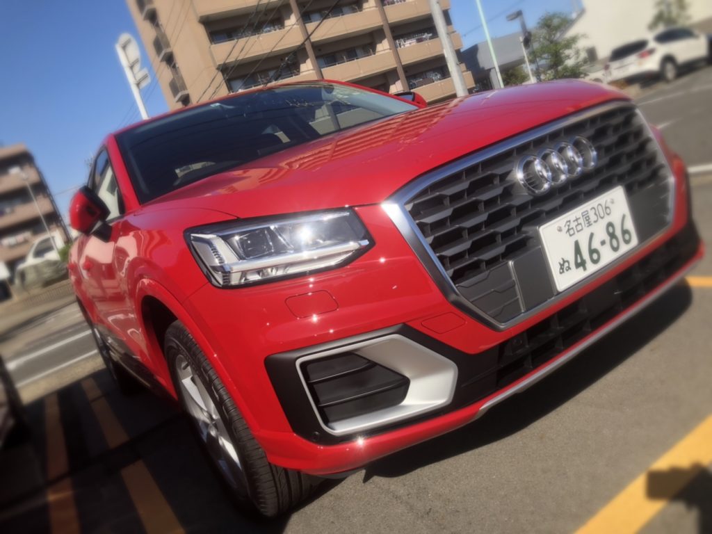 タンゴレッドQ2でドライブ♪ – Audi名古屋西ニュース