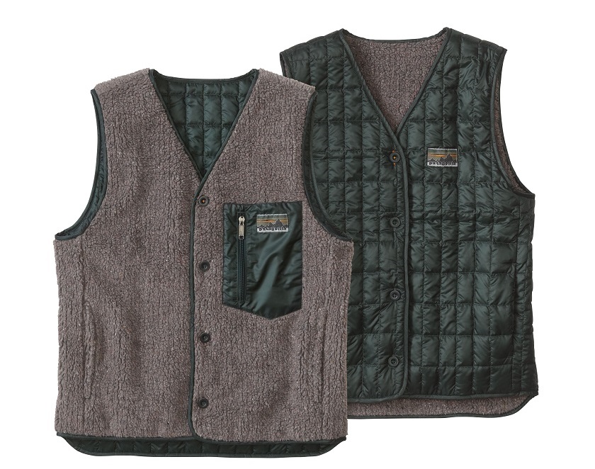 パタゴニア初のリサイクルダウンも採用。ブランド史上最多のリサイクル