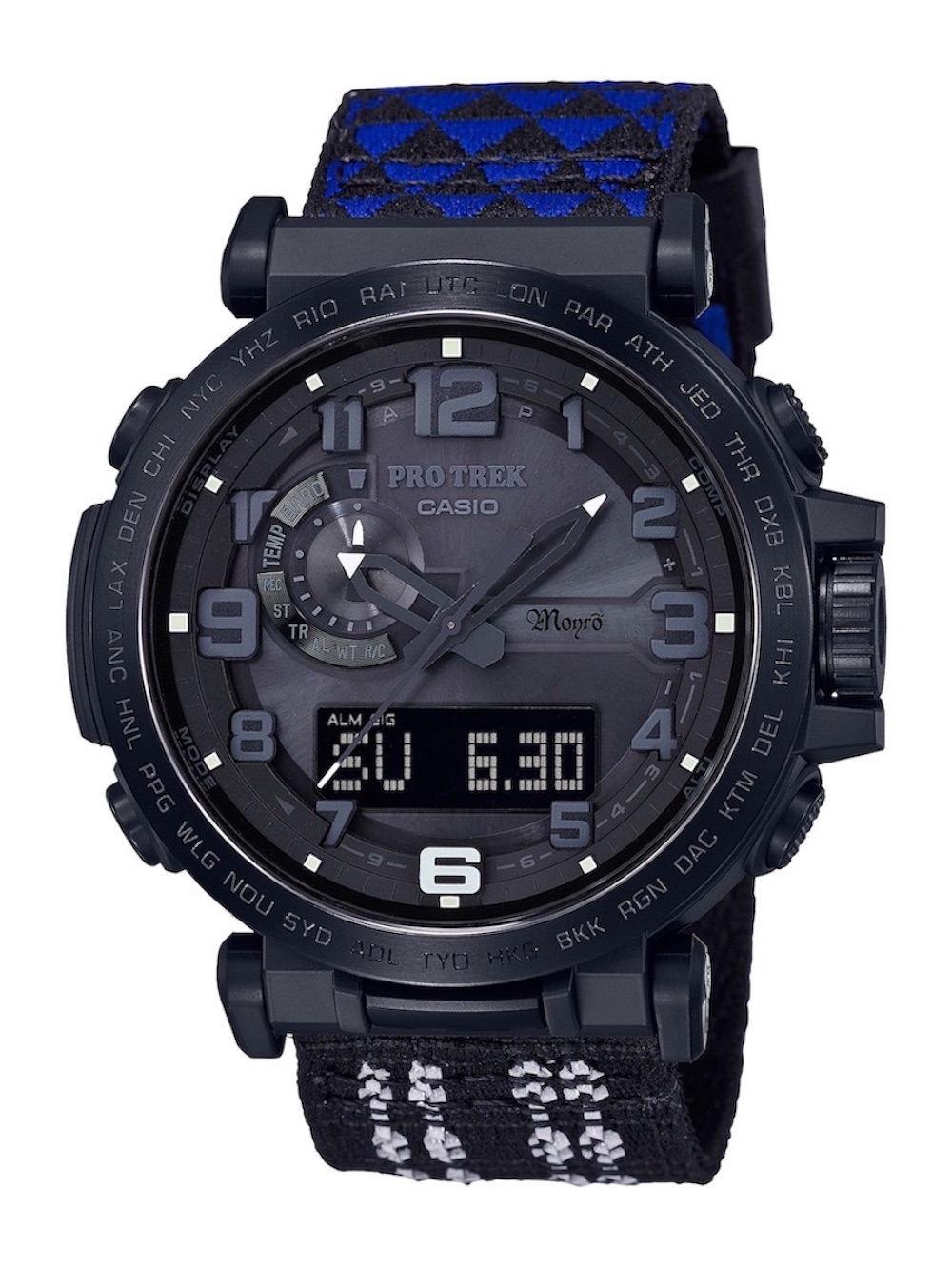 モンロとプロトレックが初コラボ！ バンドの柄で魅せる本気系ウォッチ