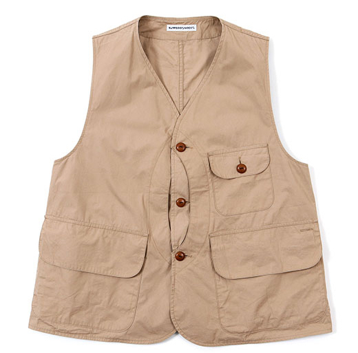 マウンテンリサーチ×バンブーシュート。古き良きハンティングベストに