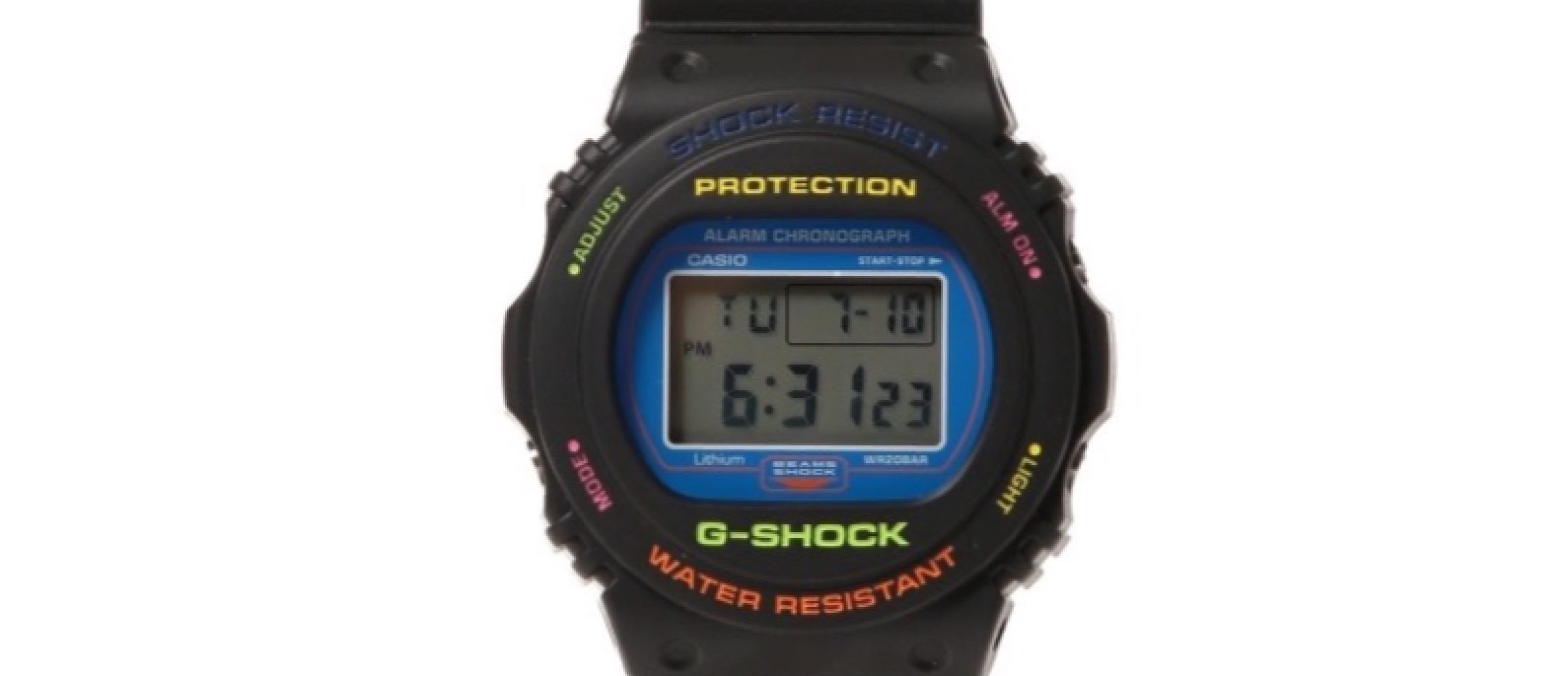 ビームス×G-SHOCKの丸型ウォッチは、ポップな配色がソソるスペシャルな