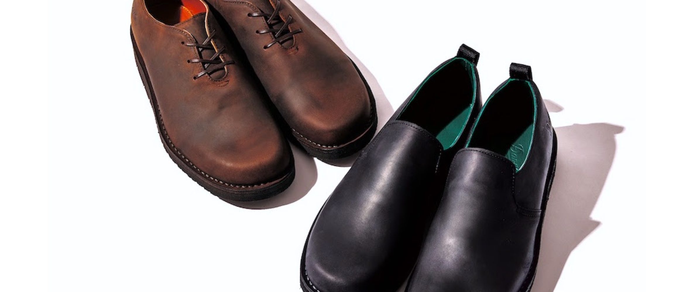 カジュアルスタイルにも最適な、ダナーのコンフォート系レザーシューズ