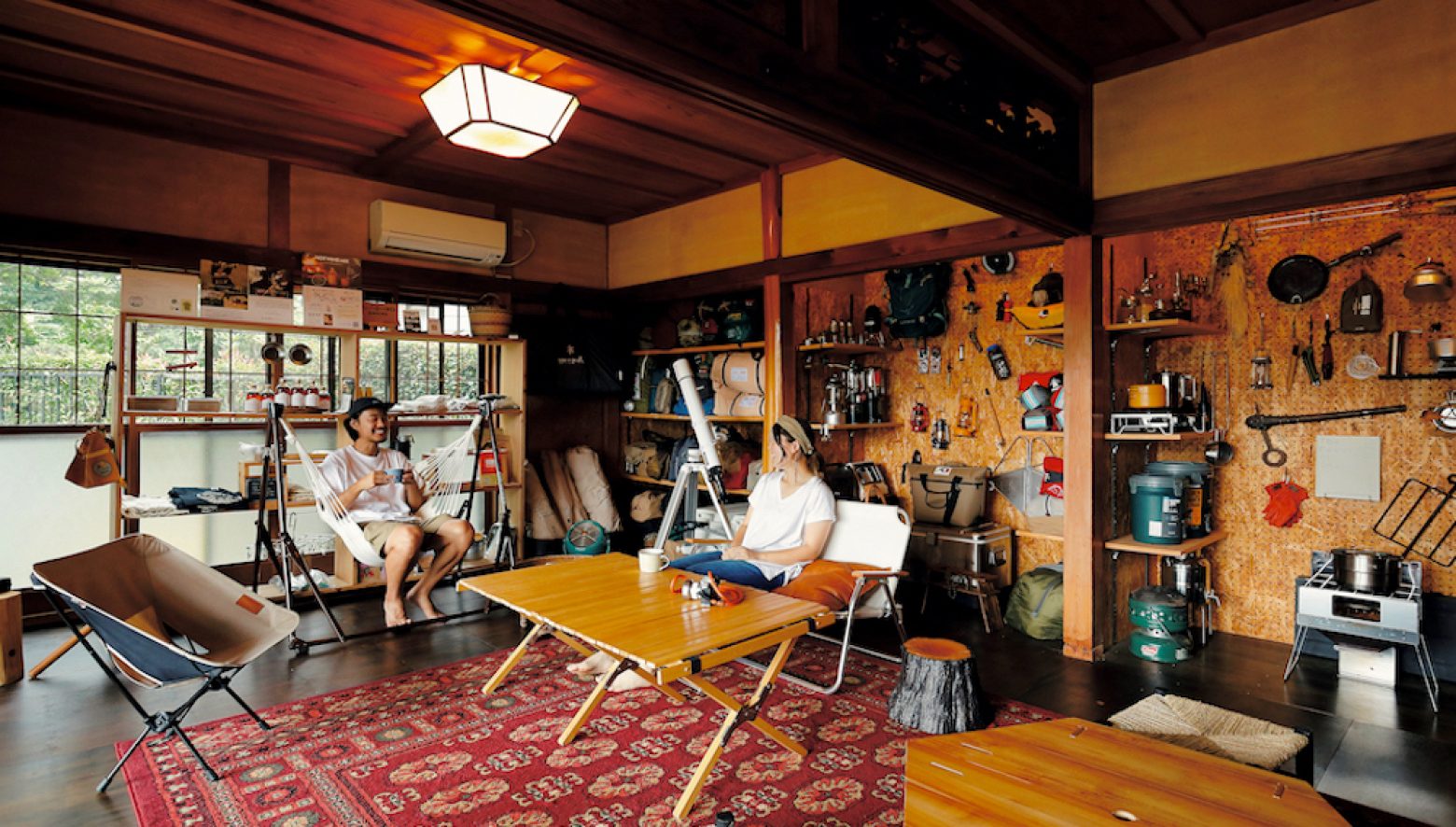 古民家をセルフリノベした、和洋折衷な家。【ライフギア的 マイホーム