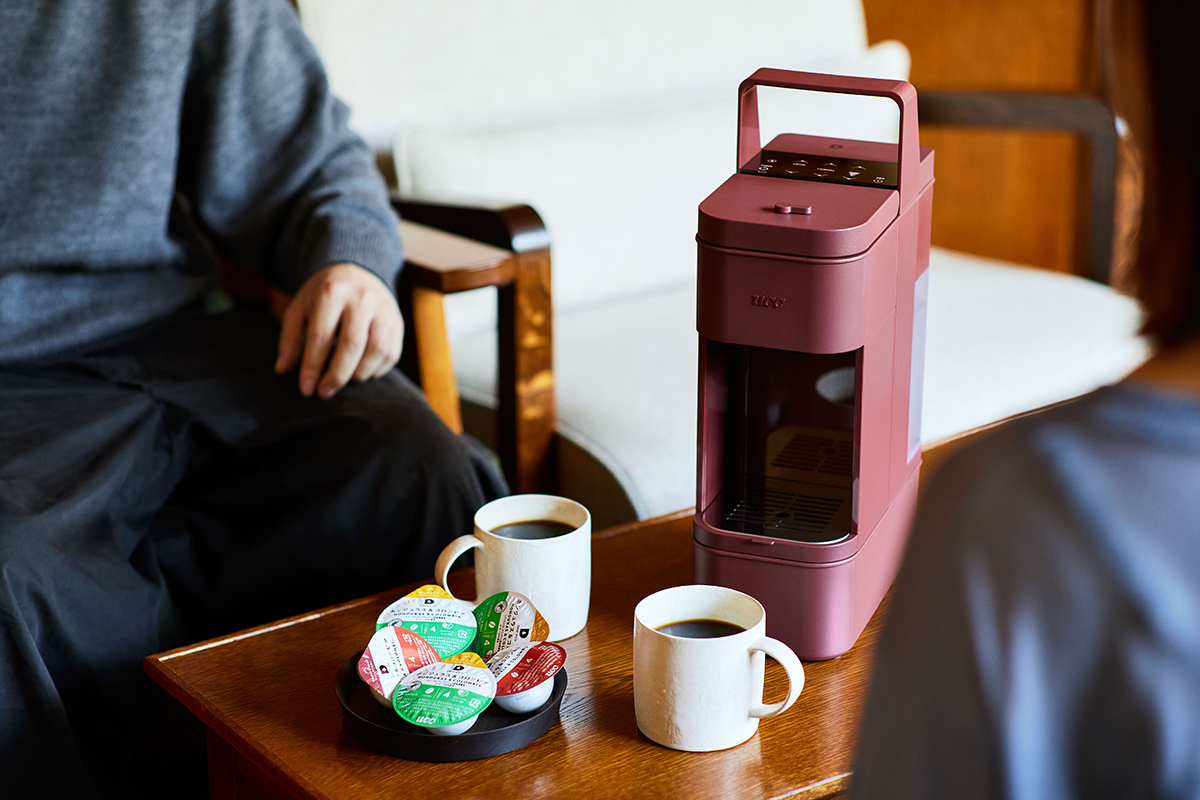 UCCから、アプリと連携してプロの抽出レシピが楽しめるカプセル式