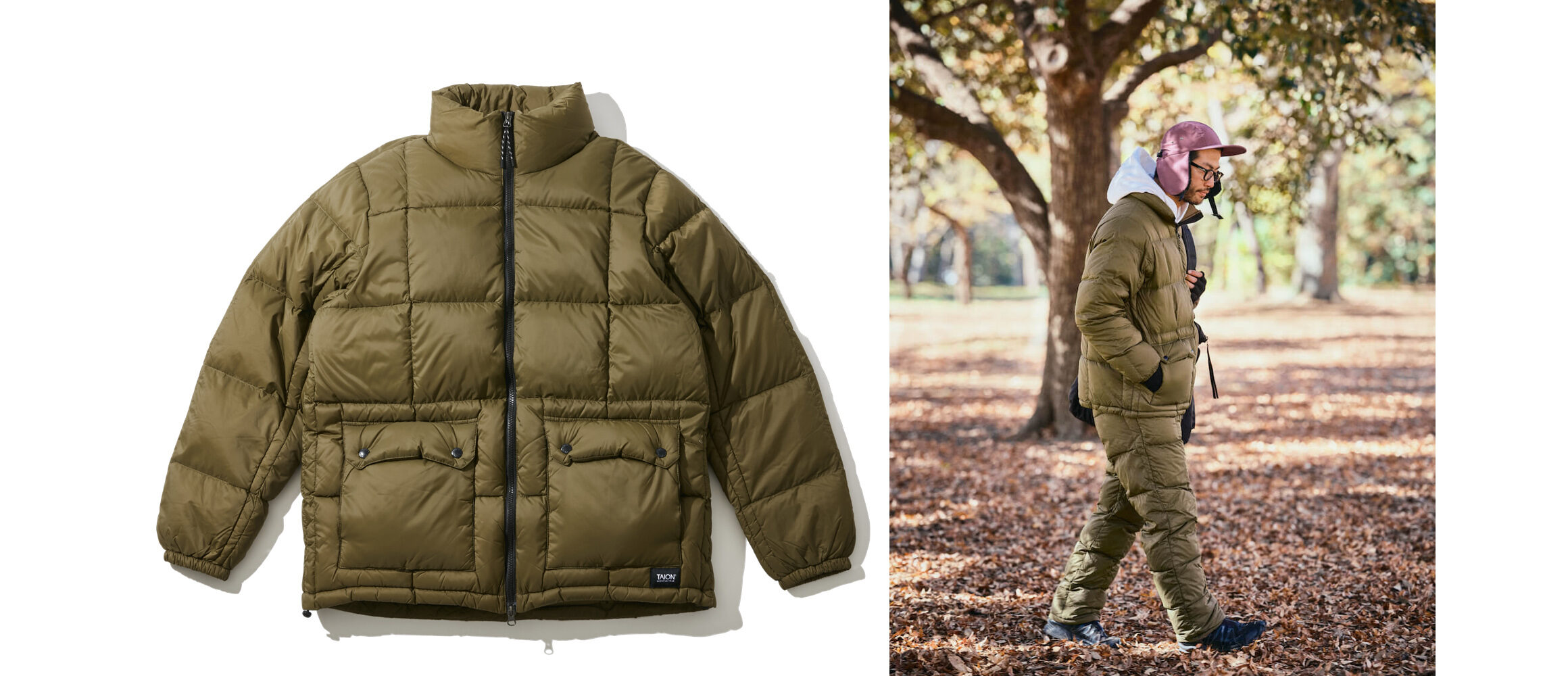 タイオンのボリュームダウンが降臨！セットアップで着られる完全真冬