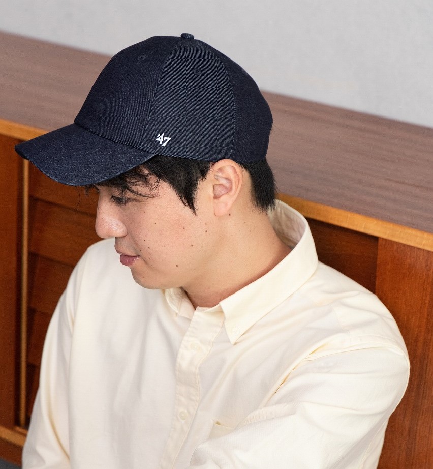 風合い豊かな'47新作デニムキャップは、永遠のファッションピースに