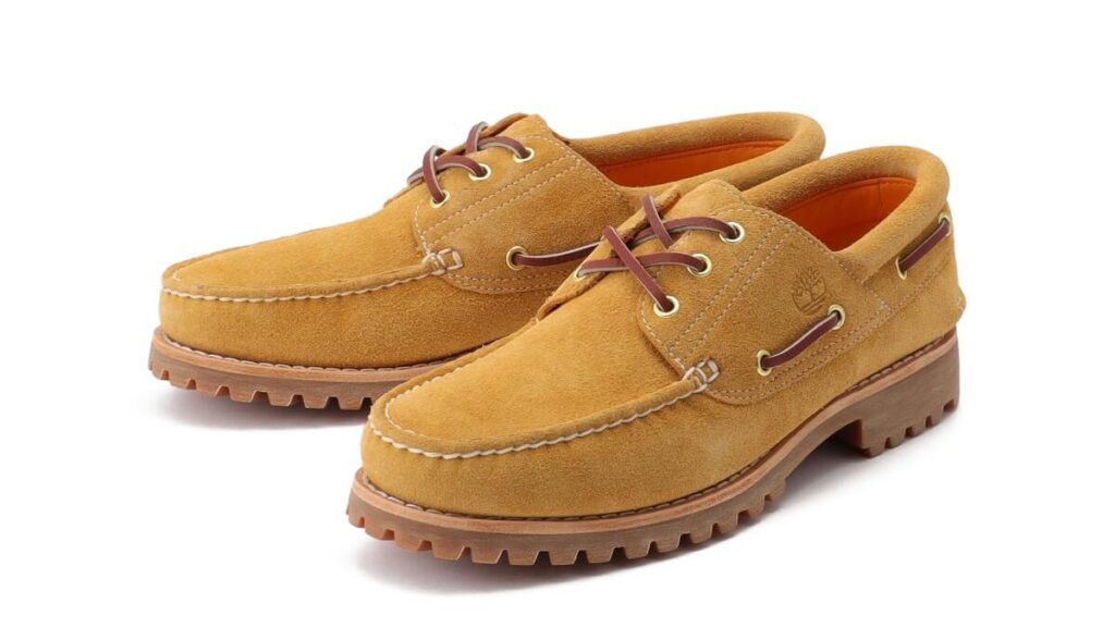 ティンバーランドの名作モカシンが、B＆Y別注でスエード仕様に変身
