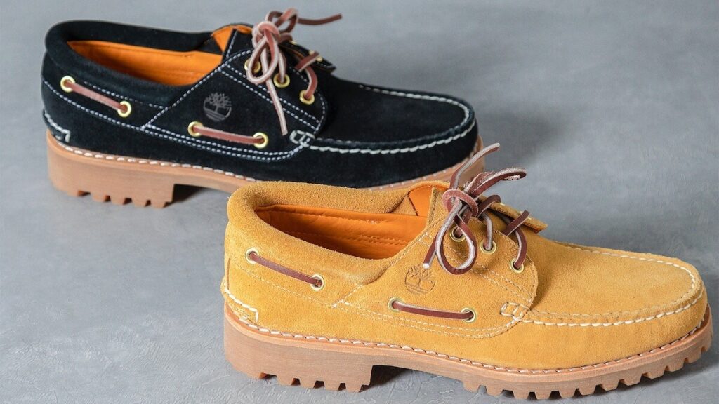 ティンバーランドの名作モカシンが、B＆Y別注でスエード仕様に変身