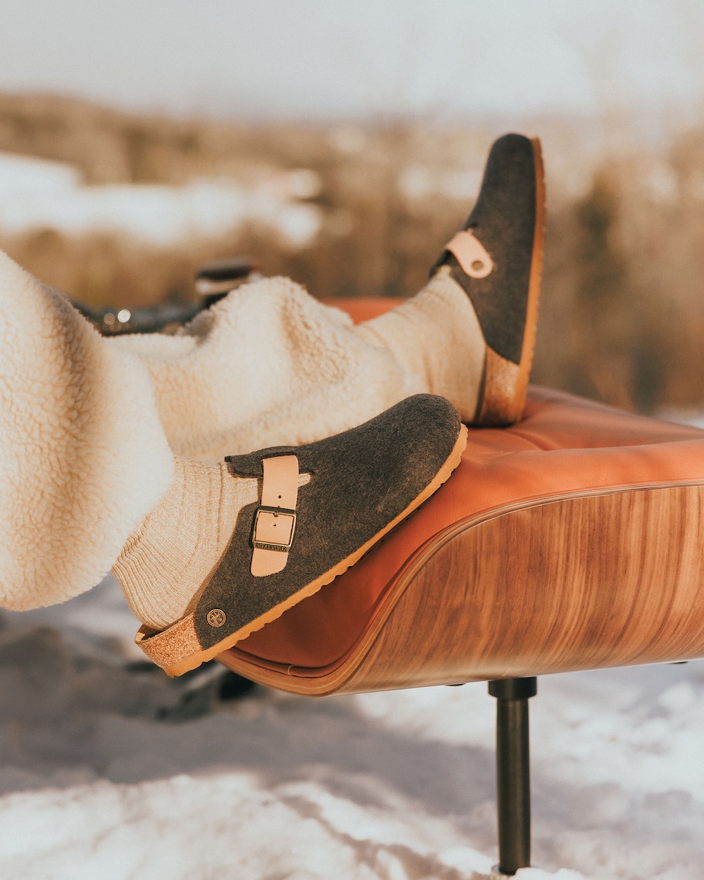 ビルケンシュトックの“BOSTON”をウールフェルトにシフト。米国の名門