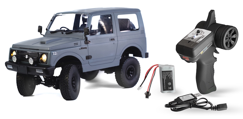 WPLのジムニー幌タイプラジコンのホワイトがどこより早く手に入る