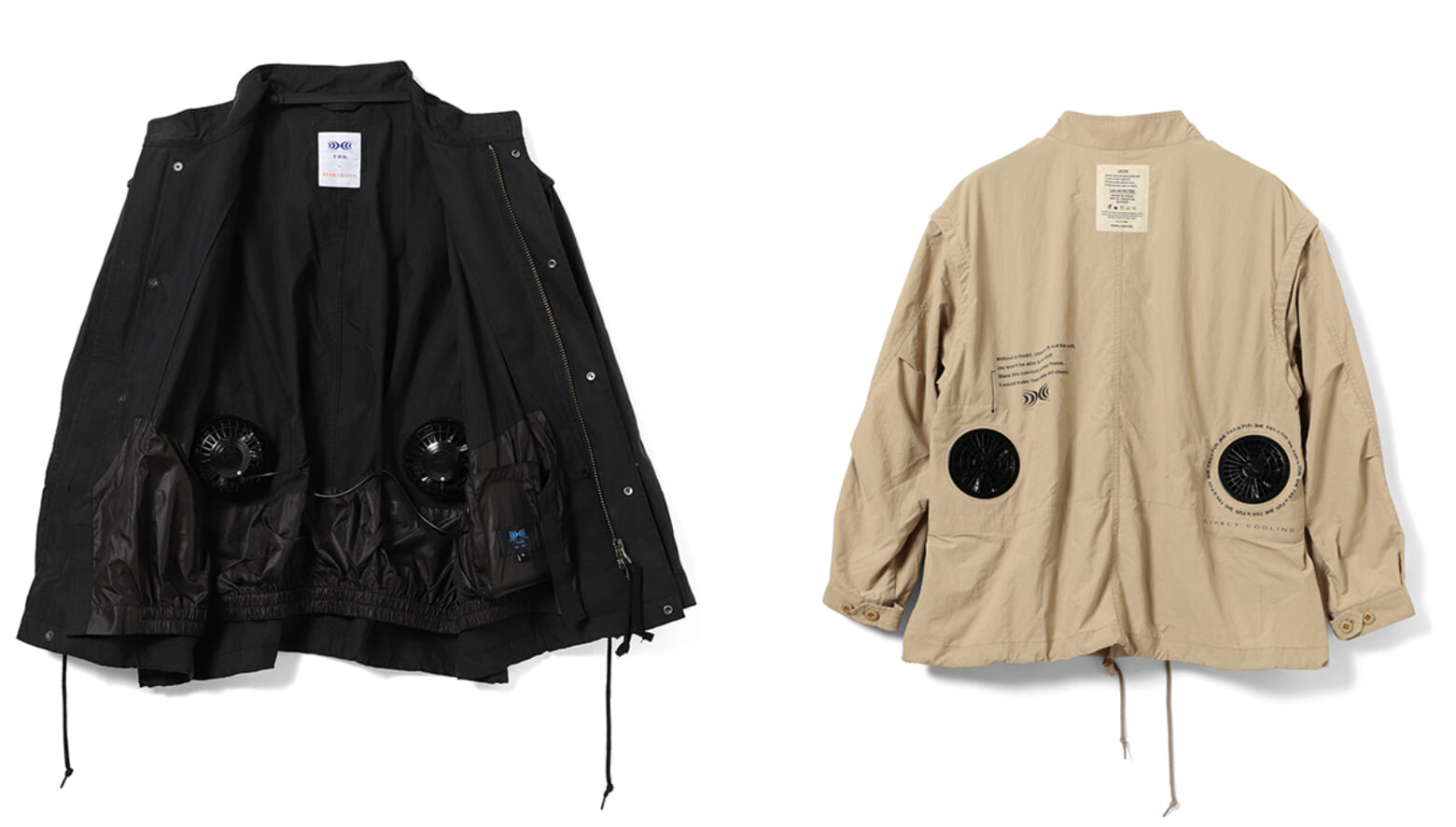 モッズジャケット型の空調服®!? ファン付きウエアの「空調服®」を