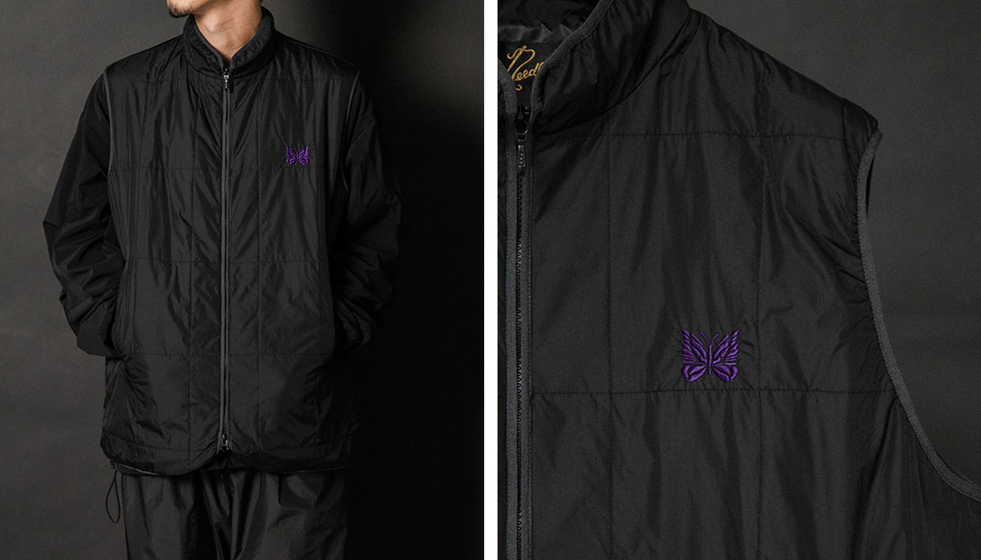 アーバンリサーチがニードルスに別注した、キルティングベストが