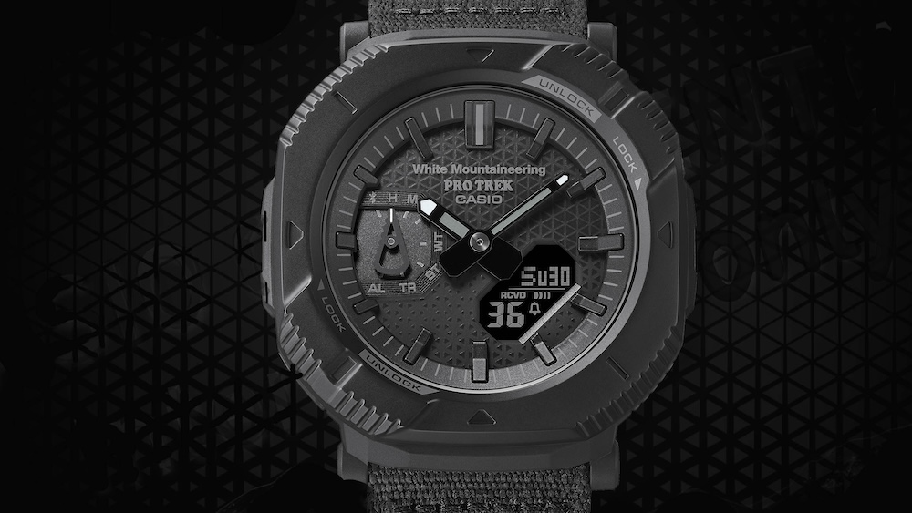 プロトレック×ホワイトマウンテニアリング。山と街を軽快につなぐ漆黒