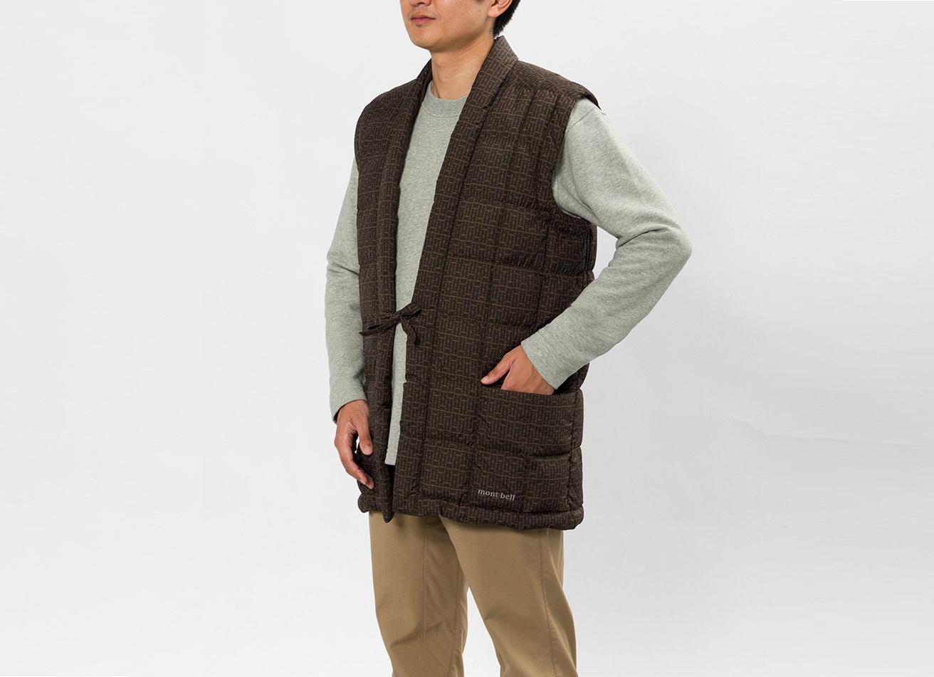 モンベルの隠れ名品的「ちゃんちゃんこ＆半纏」に、今季の新色が