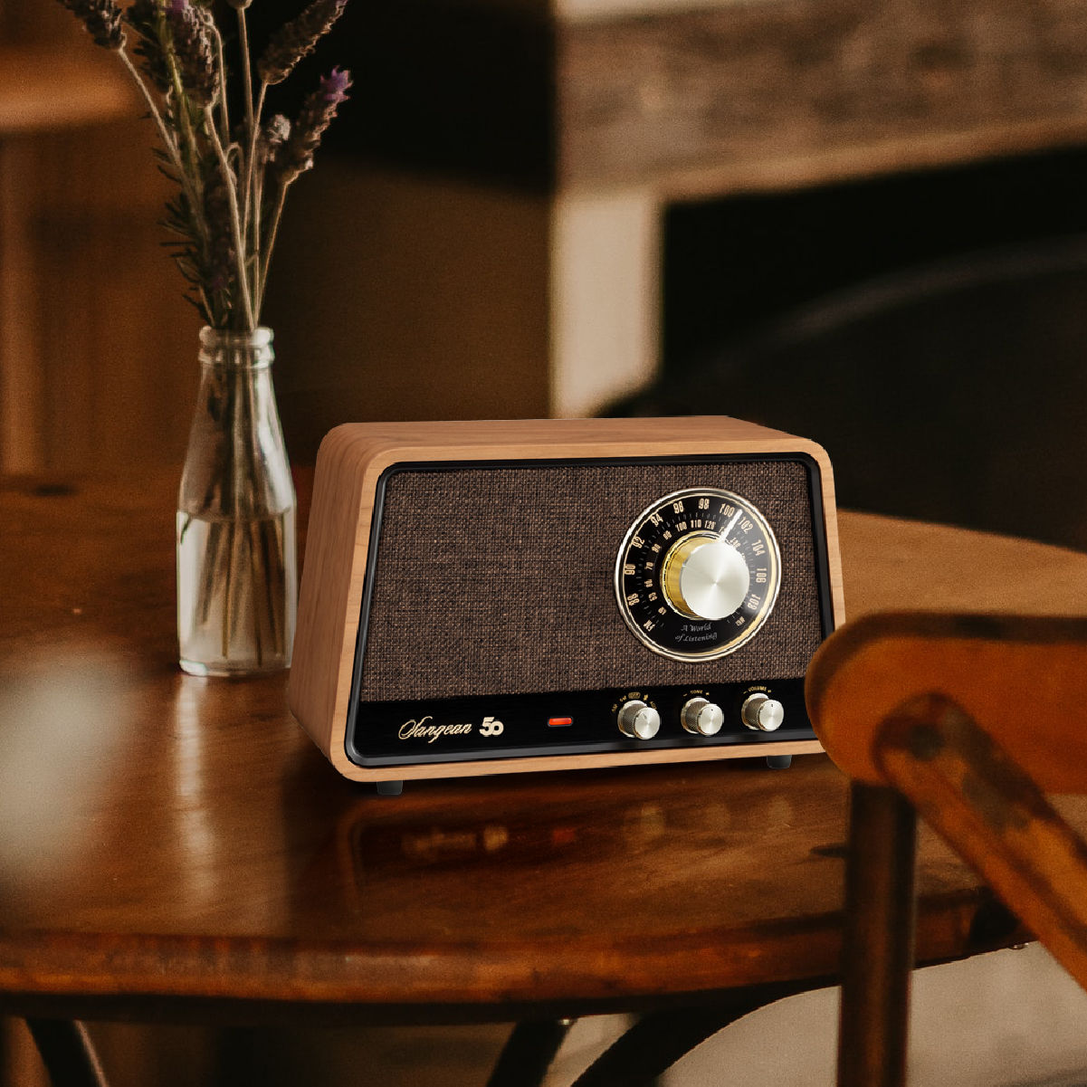 WR-55 Bluetooth / Premium Wooden Cabinet Radio│SANGEAN Electronics