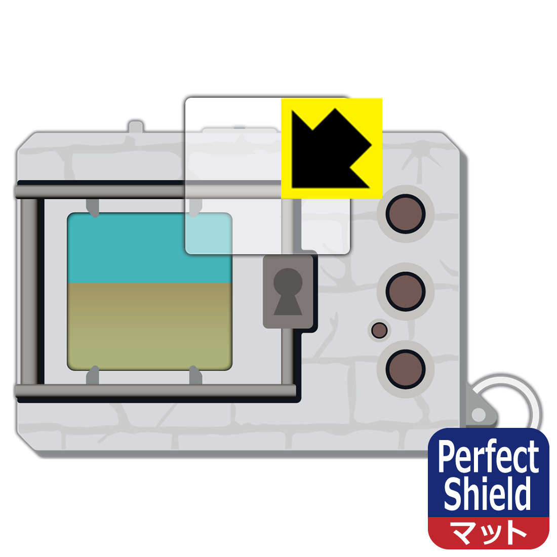 デジタルモンスターCOLOR シリーズ 保護フィルム【各種】PDA工房