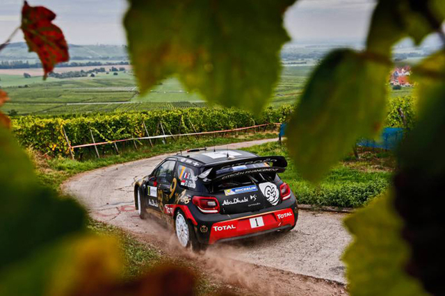 セバスチャン・ローブが引退 「WRC第11戦ラリー・フランス」観戦