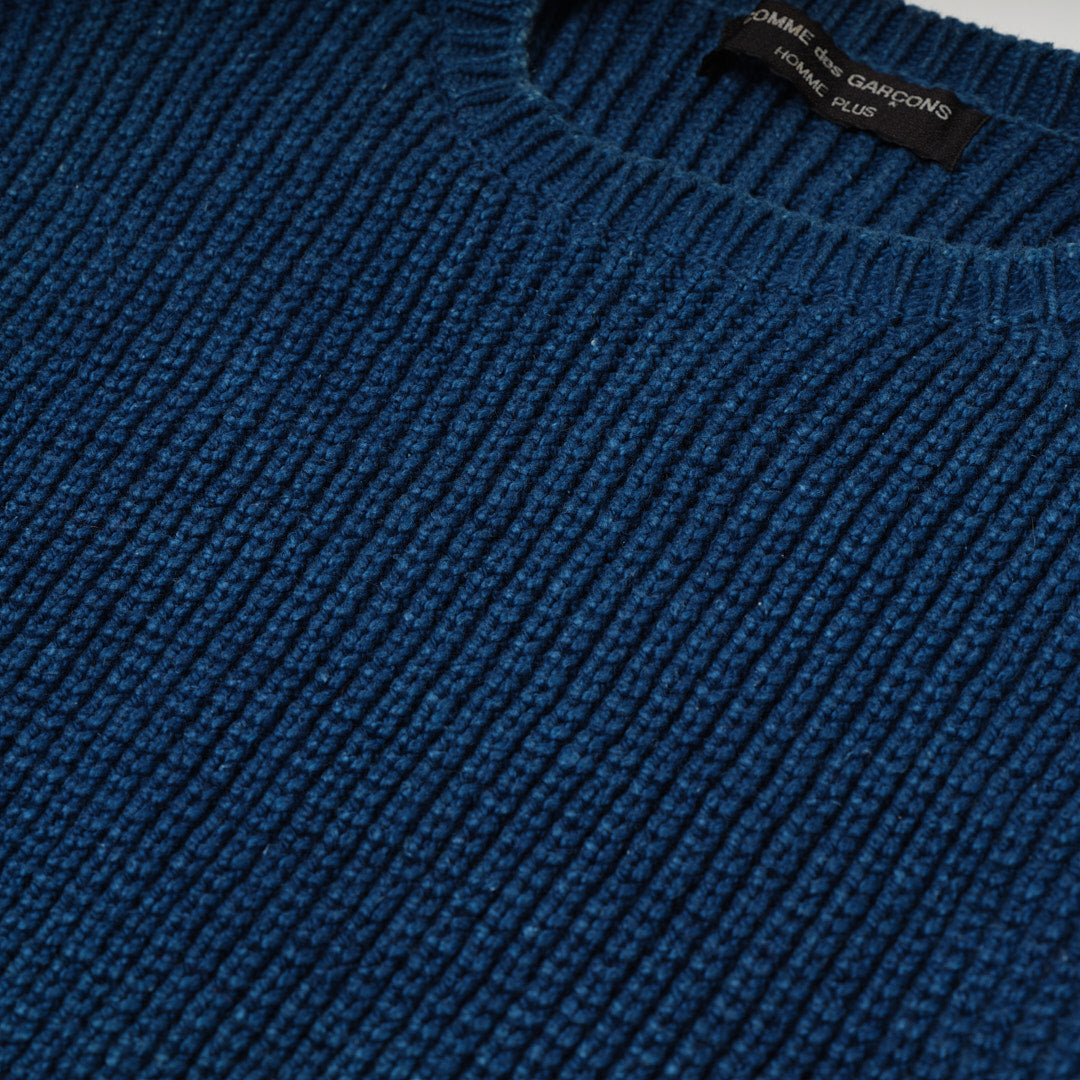 80s COMME des GARCONS HOMME PLUS indigo knit – weber
