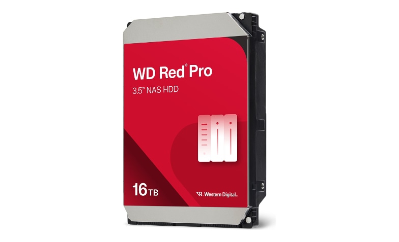 WD Red Pro WD161KFGX - hard drive - 16 TB - SATA 6Gb/s - WD161KFGX
