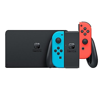 Nintendo 任天堂 Switch Nintendo Switch™ with Neon Blue and Neon