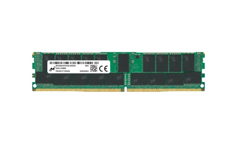 Micron - DDR4 - module - 16 GB - DIMM 288-pin - 3200 MHz / PC4