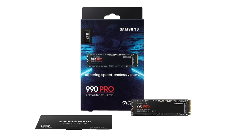 Samsung 990 PRO MZ-V9P2T0B/AM - SSD - 2 TB - PCIe 4.0 x4 (NVMe