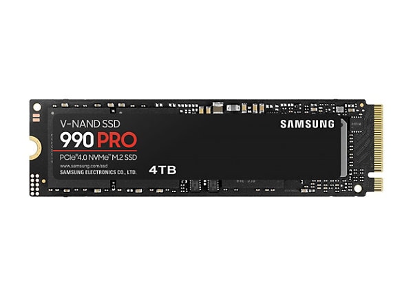 Samsung 990 Pro NVMe M.2 4TB Solid State Device - MZ-V9P4T0B/AM