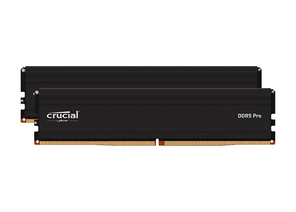 Crucial - DDR5 - kit - 48 GB: 2 x 24 GB - DIMM 288-pin - 6000 MHz