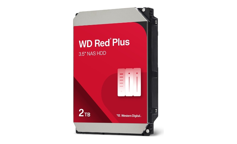 WD Red WD20EFPX - hard drive - 2 TB - SATA 6Gb/s - WD20EFPX