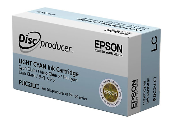 Epson Discproducer Ink PJIC7(LC) Light Cyan - C13S020689 - Inkjet