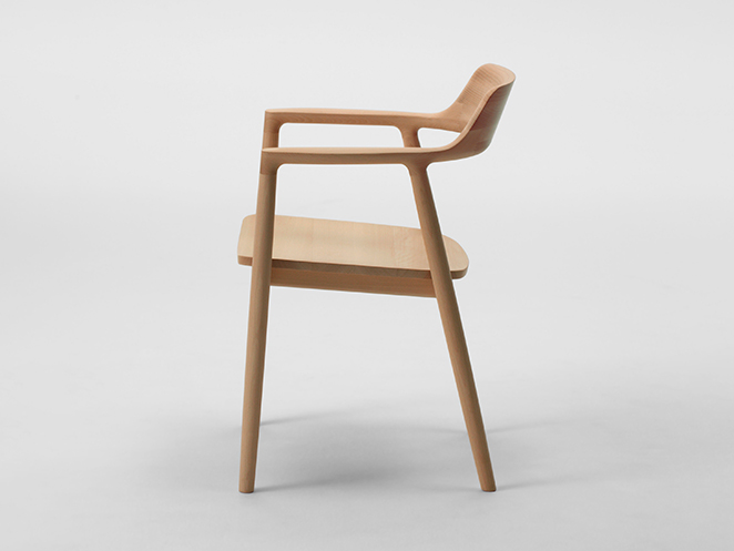 HIROSHIMA（ヒロシマ）アームチェア（板座） | 【公式】マルニ木工