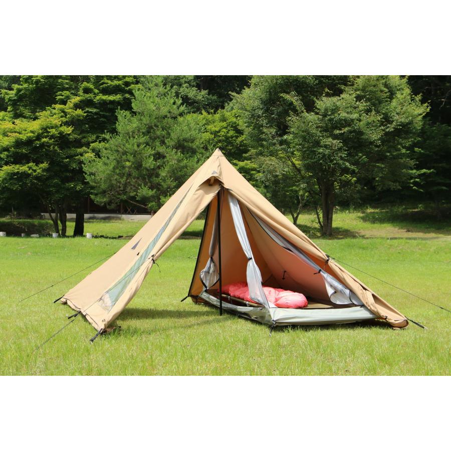 テンマクデザイン パンダTC+ ブライト: キャンプ トレッキングギア