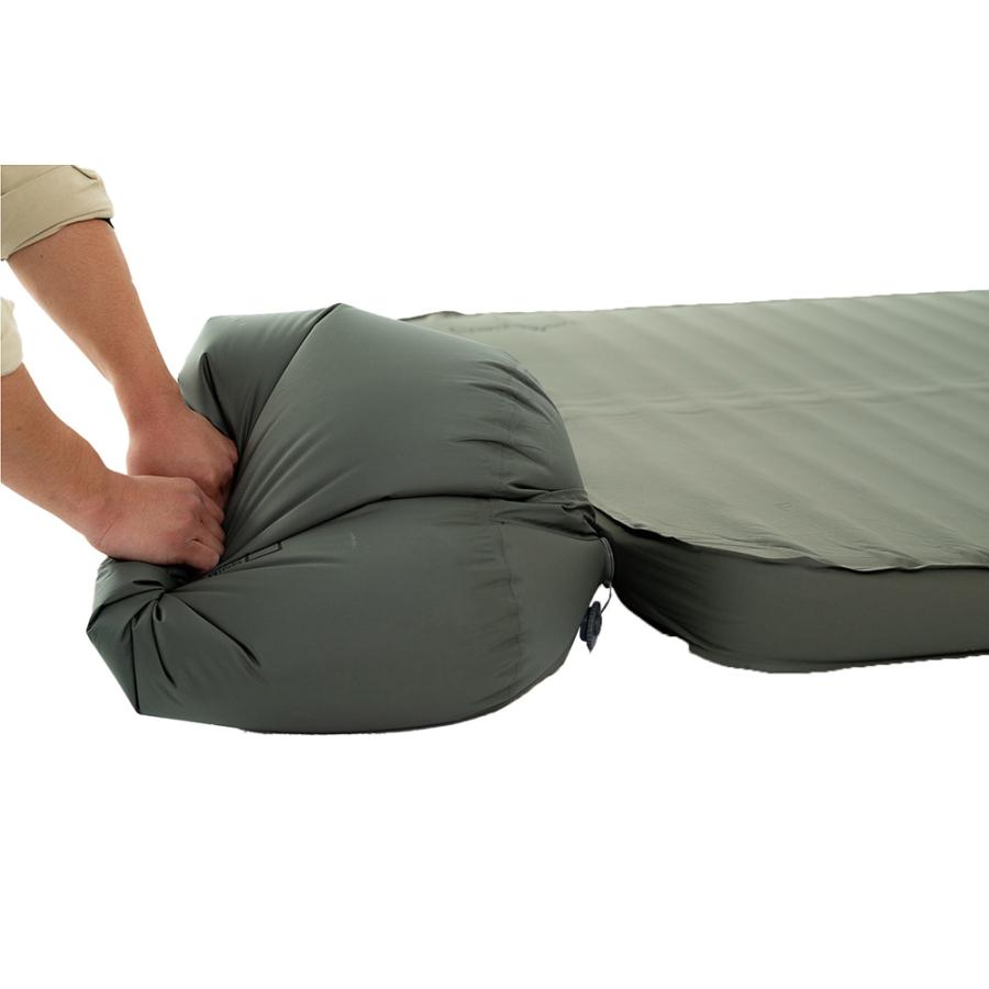 クオルツ インフレーティングマット-ET シングル グリーン QOIM302