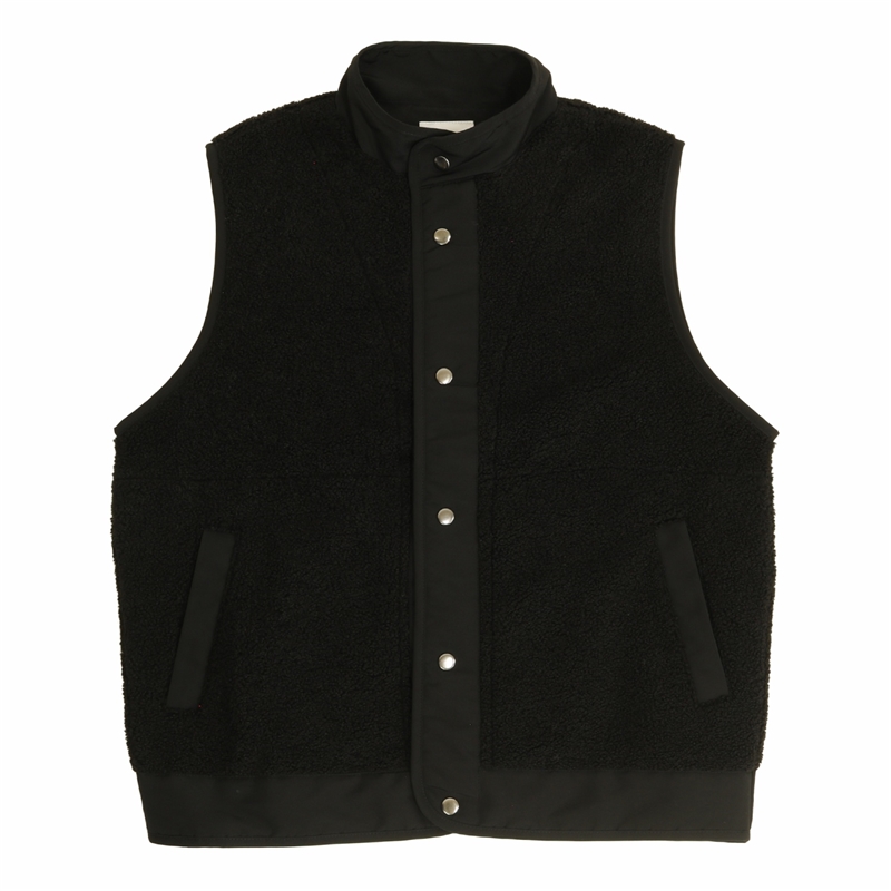 WILD BASE ボアフリースベスト KNS20-619(XS IVORY): クロージング