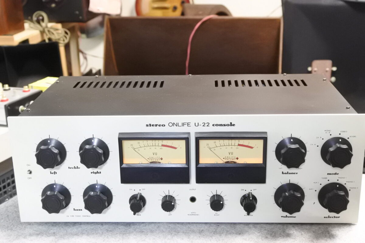 Onlife U-22 Stereo Preamplifier ￥Sold out!! – WEC5 商品紹介