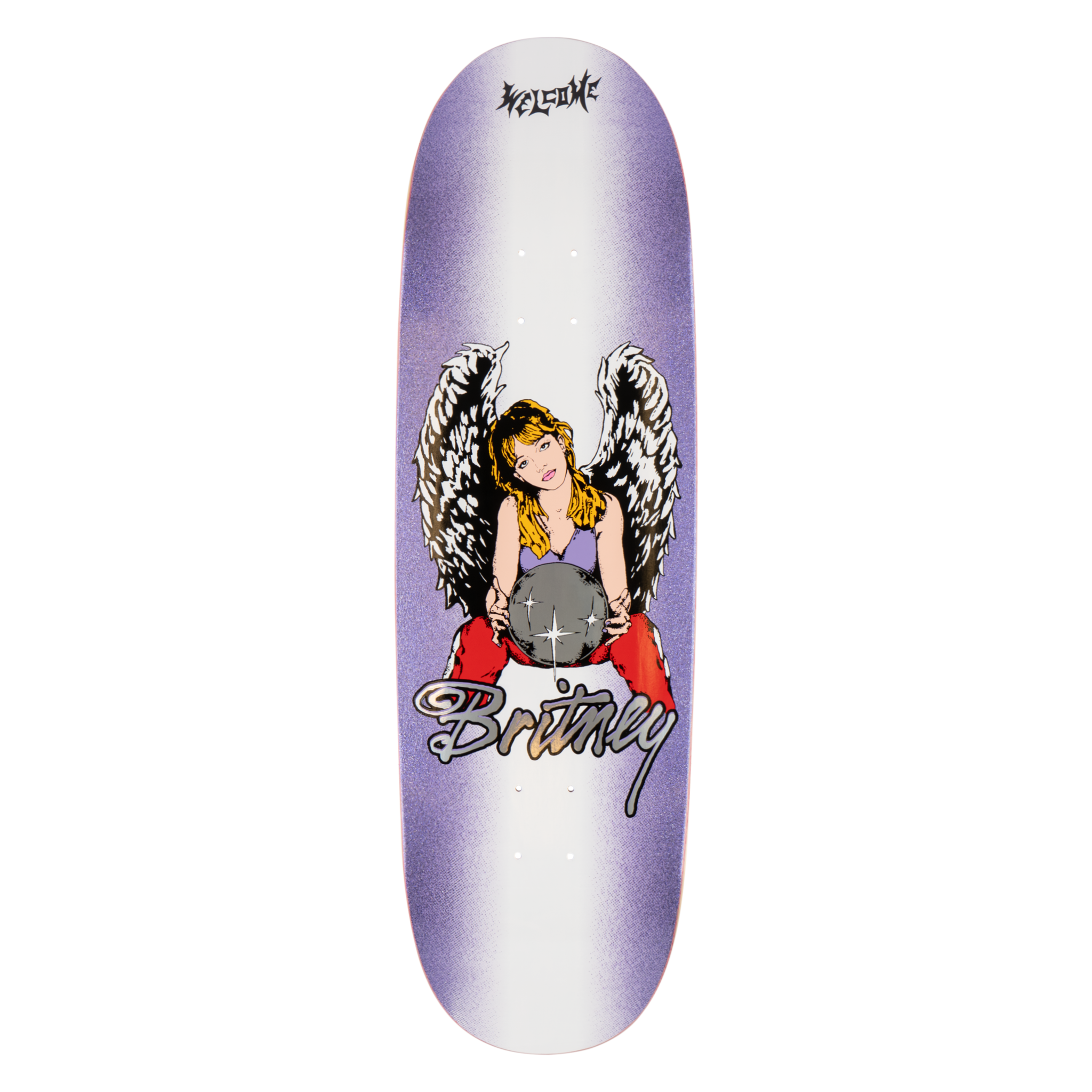 Britney Spears X Welcome - Angel on Boline 2.0 - Purple/White