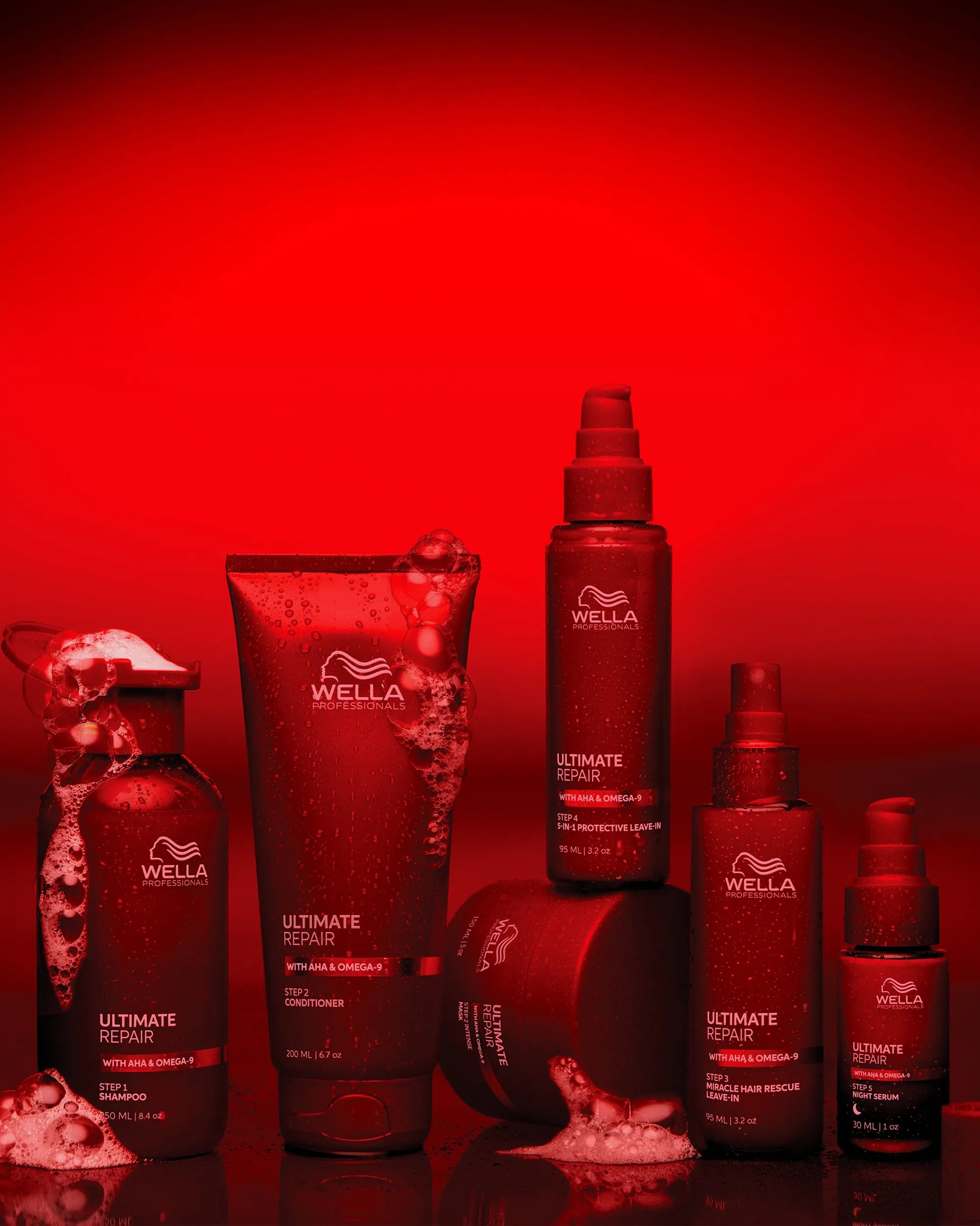 Ultimate Repair Protective Leave In Cream For Damaged Hair | Wella