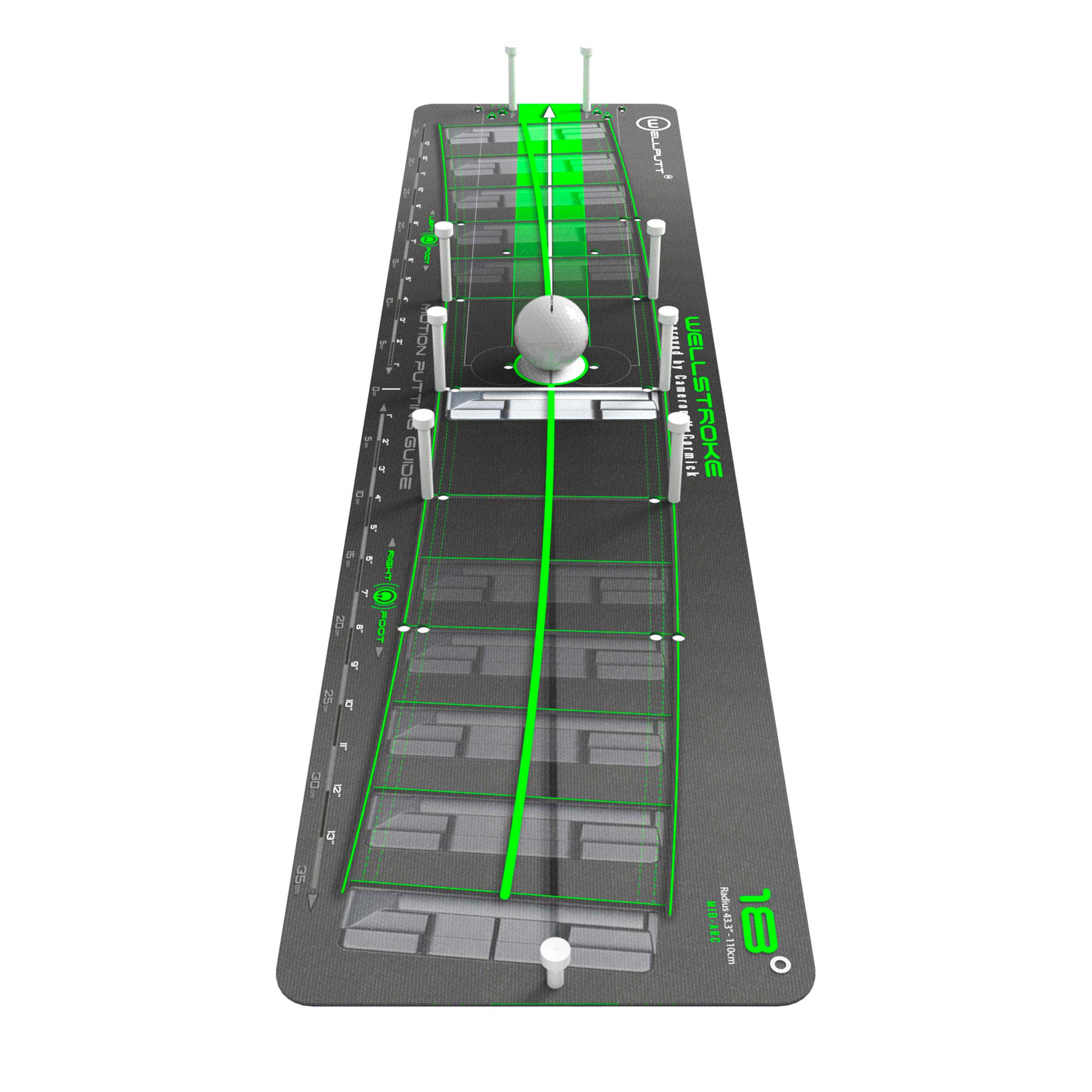 Wellstroke - The ultimate putting training aid for golf | Wellputt