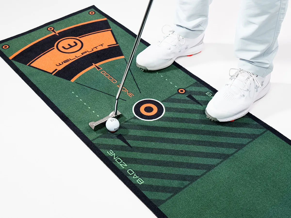 Putting training mat golf indoor - 3m Classic | Wellputt
