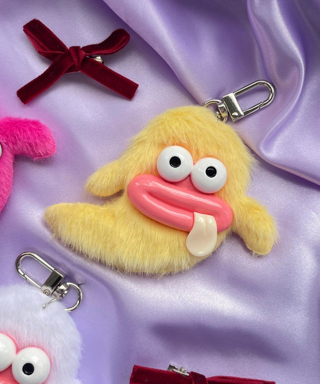 ミニぺろりんモンスターぬいぐるみキーホルダー｜WEGO（ウィゴー