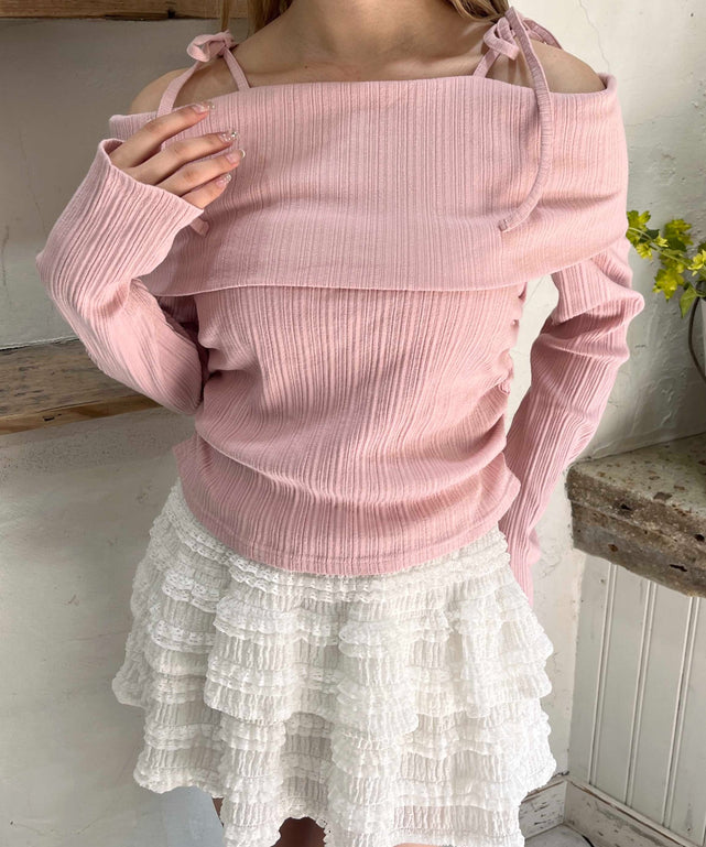 オフショルリボントップス – WEGO ONLINE STORE