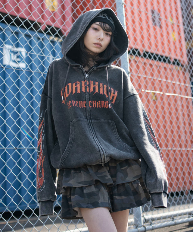 ブリーチグラフィックZIPパーカー｜WEGO（ウィゴー） – WEGO ONLINE STORE