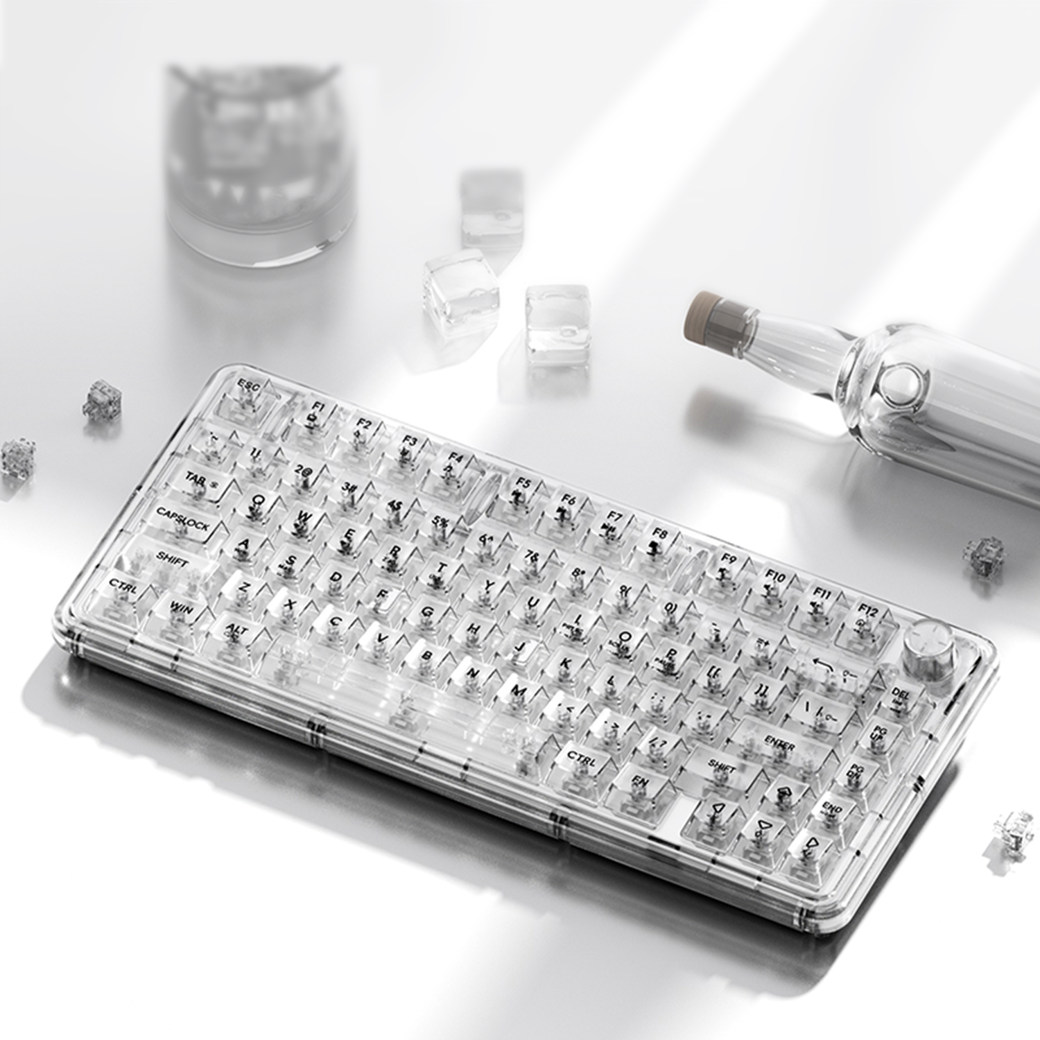 Weikav Stars75 メカニカルキーボード ISO配列プレートおまけ Weikav