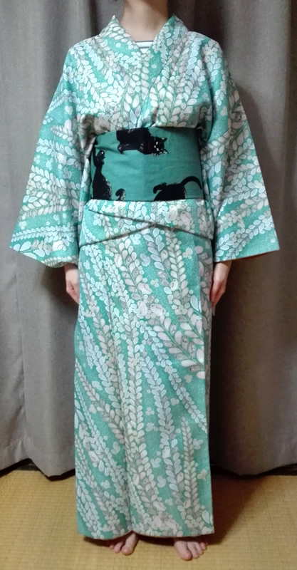 作り帯と二部式の使用感と改善点「でも楽！何よりも楽。これで飲みに