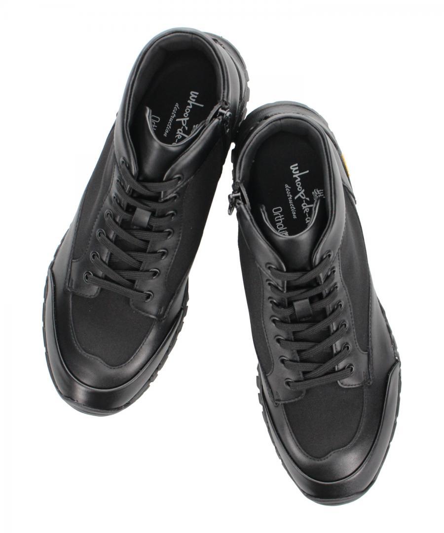 25.5㎝】フープディドゥ サイドゴアブーツ レザー ビブラムソール