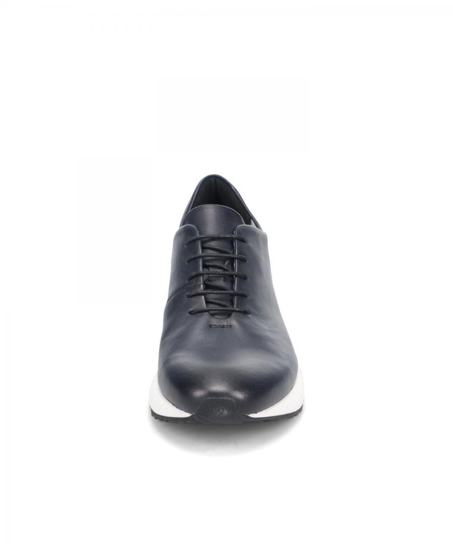 VIBRAMソールプレーンドレスランスニーカー | ドレススニーカー