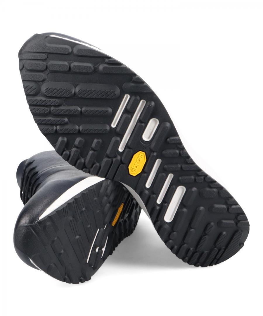 VIBRAMソールプレーンドレスランスニーカー | ドレススニーカー