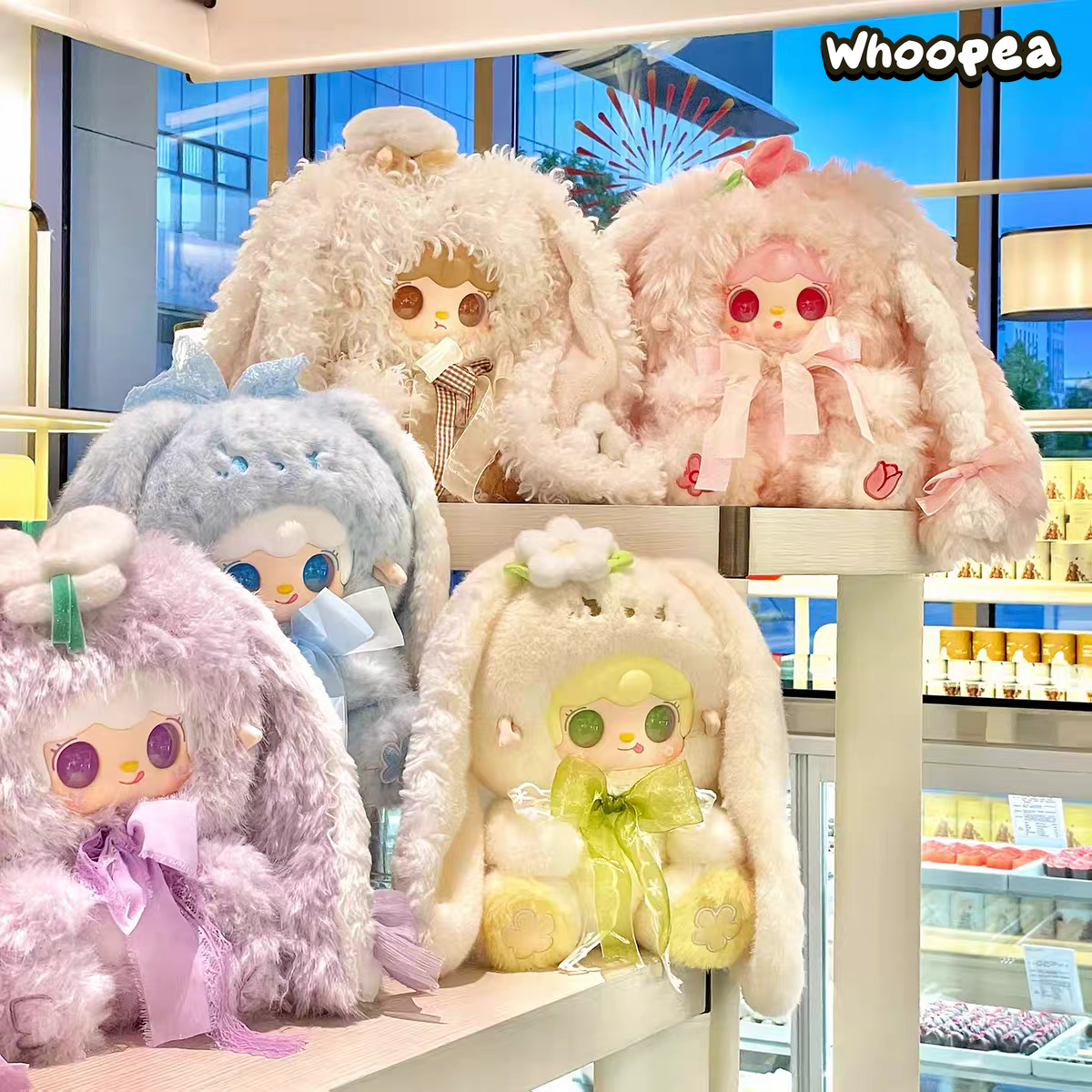 ヨーキー400% V4 バニーのフローラルフラグメントシリーズ ぬいぐるみ