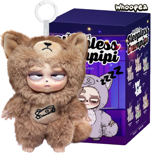 Sleepless Grumpipi Series Plush, Blind Box – WHOOPEA